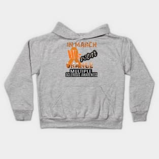 Multiple Sclerosis Awareness. Kids Hoodie